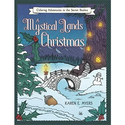 Abbildung von A Mystical Lands Christmas: Coloring Adventures in the Secret Realms