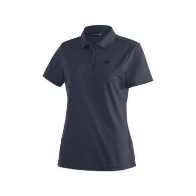 Abbildung von Maier Sports Damen Ulrike Polohemd, Blau, 44 EU