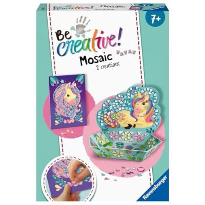 Abbildung von Ravensburger Kreativset Mosaic Unicorn, Made in Europe, FSC® schützt Wald weltweit
