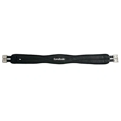 Abbildung von Kavalkade Sattelgurt Klimatex ohne Gummiband Schwarz 140cm