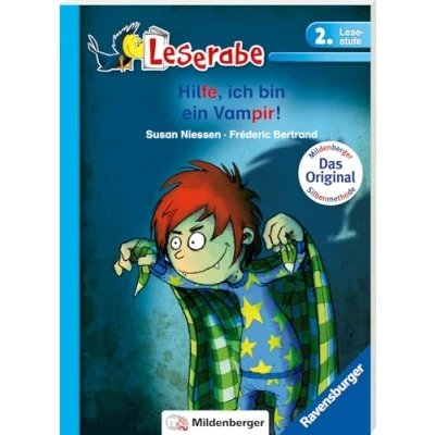 Abbildung von Hilfe, ich bin ein Vampir Leserabe 2. Klasse Erstlesebuch ab 7 Jahren (Leserabe mit Mildenberger Silbenmethode)