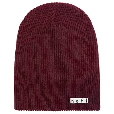 Abbildung von Neff Herren muts daily Mütze, Maroon, Einheitsgröße EU