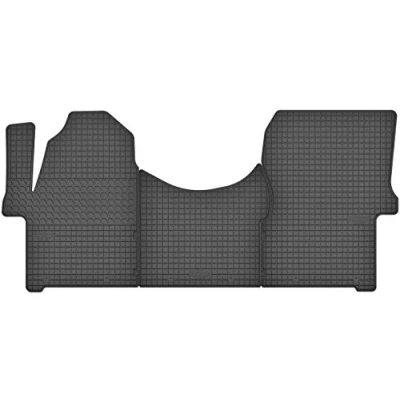 Abbildung von Gummimatten Gummi Fußmatten Satz für Mercedes Benz Sprinter II (2006 2018) / VW Volkswagen Crafter I 2016) Passgenau