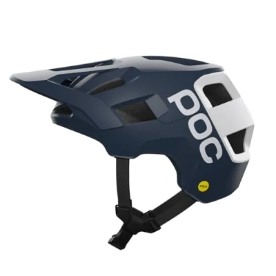 Abbildung von POC Unisex Adult Kortal Race MIPS Helm, Apatite Navy Matt/Hydrogen White Matt, M (55 58cm)