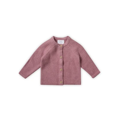 Abbildung von Stellou &amp; friends Strickjacke für Kinder, Größe: 50/56, Rose melange