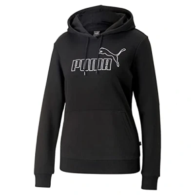 Abbildung von PUMA Damen ESS Elevated Hoodie Sweat, Schwarz, XS