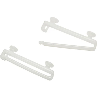 Abbildung von Klick Gleiter Schlaufenleiter, GARDINIA, (10 St), Serie Flächenvorhang Technik Atlanta 3 läufig