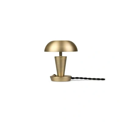 Abbildung von ferm LIVING Tischleuchte Tiny, messing, 14 cm, Eisen