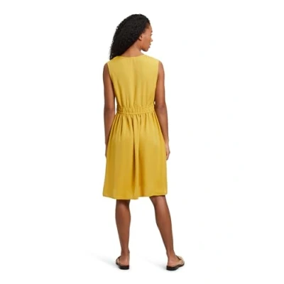 Abbildung von Vera Mont Sommer Tailliert Freizeitkleid, Damen, Größe: 38, Golden amber