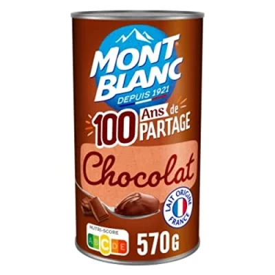 Abbildung von Mont Blanc La creme dessert au chocolat Schokoladencreme