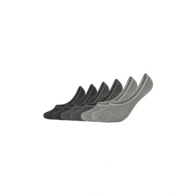 Abbildung von s.Oliver Online Essential Footies Unisex 6 PACK Füßlinge, Größe: 39 42, Light grey melange