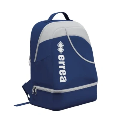 Abbildung von Errea LYNOS Jugend Rucksack · UNIVERSAL Sport mit Schuhfach Größe OneSize, Farbe Marineblau grau, grau