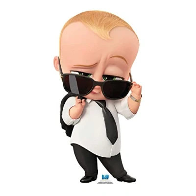 Abbildung von STAR CUTOUTS SC4035 Theodore Lindsey Ted Templeton Jr. Offizieller Boss Baby Family Business Pappaufsteller klein, blau