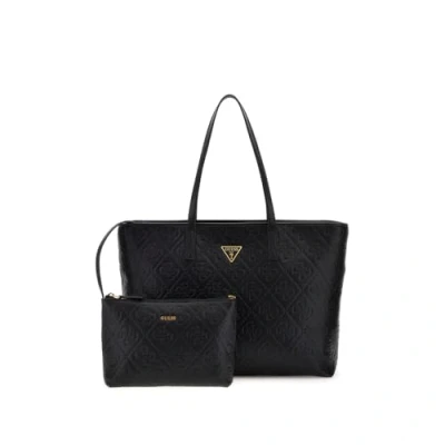 Abbildung von Guess Power PLAY Large TECH TOTE SET Shopping Bag, Damen, Größe: One Size, Black