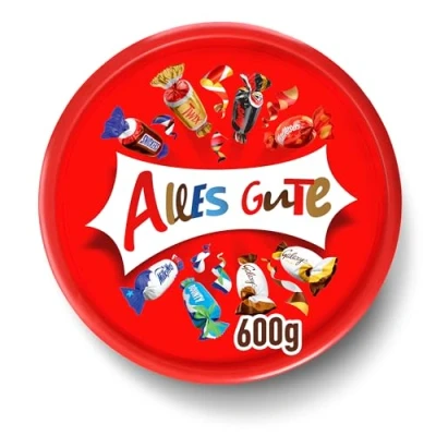 Abbildung von Celebrations &quot;Alles Gute&quot; Personalisierte Dose Pralinenmischung zum Geburtstag Geschenkbox 1x 600 g