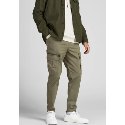 Abbildung von Jack &amp; Jones Jjiace Jjdex Tapered Cargohose, Herren, Größe: 28x30, Dusty olive