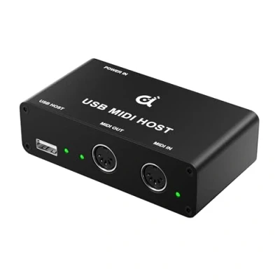 Abbildung von DigitalLife 1i/1o USB MIDI Host Bridge Box 5 PIN DIN Interface, Metal, Stand alone