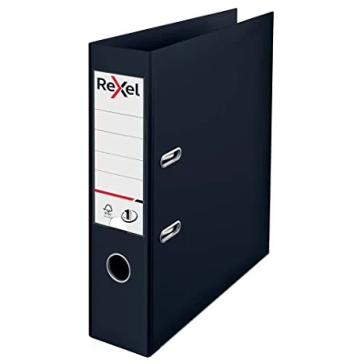 Abbildung von Rexel 2115501 Aktenordner, A4, Polypropylen, Schwarz