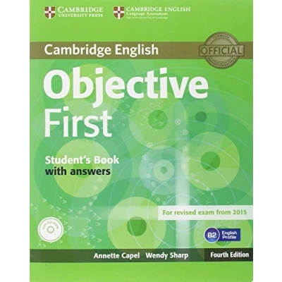 Abbildung von Objective First Student&#039;s Book with Answers CD ROM 4th Edition (Cambridge English)
