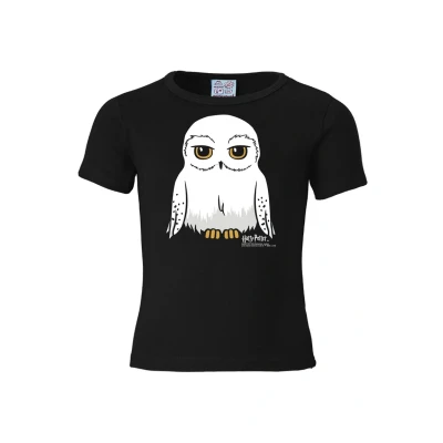 Abbildung von Logoshirt Hedwigprint Tshirt print für Kinder, Größe: 170/176, Schwarz