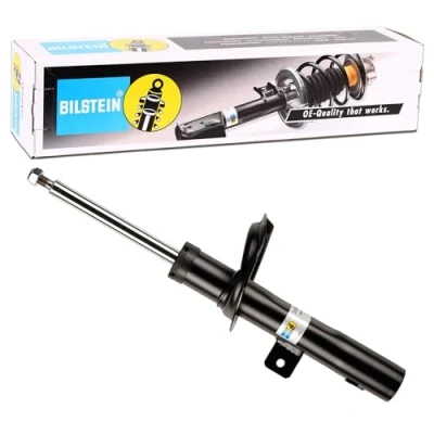 Abbildung von BILSTEIN B4 OE Replacement 22 045966 Stoßdämpfer Vorderachse rechts Gasdruck Zweirohr Federbein unten Platte, oben Stift PEUGEOT: 306 Schrägheck