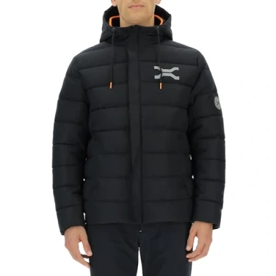 Abbildung von JEEP O102968 B000 XP WATTIERTE TECHNISCHE HERRENJACKE MIT KAPUZE Reißverschlusstaschen JX23A Black S