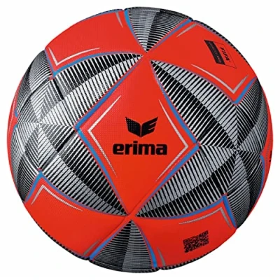 Abbildung von Erima Unisex Erwachsene Kopernikus Match Fluo Fußball, Fiery Coral/schwarz, 5