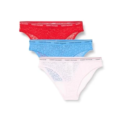 Abbildung von Tommy Hilfiger Underwear Bikinislip 3 PACK BIKINI LACE (EXT SIZES) (Packung, 3er Pack) mit Logobund