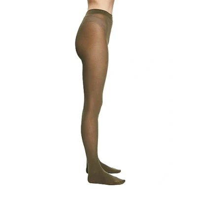 Abbildung von Esprit Cotton UNI Strumpfhose, Damen, Größe: XL, Thyme