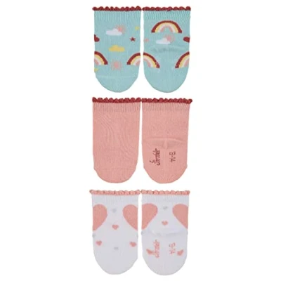 Abbildung von Sterntaler 3 PACK Socken für Kinder, Größe: 15/16, Zartrosa