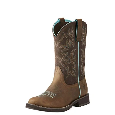 Abbildung von Ariat Westernstiefel Delilah Round Toe Distressed Brown 37