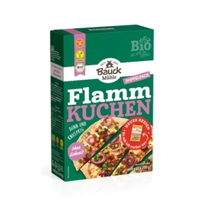 Abbildung von Flammkuchen glutenfrei Bio