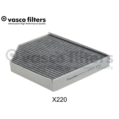 Abbildung von DAVID VASCO X220 Innenraumfilter Aktivkohlefilter 242 279 35 AUDI: A4 B8 Avant, Q5, Limousine, PORSCHE: Macan