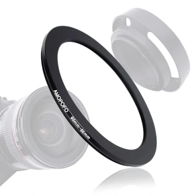 Abbildung von 95mm 86mm Step down Ringe Filteradapter Ring,95mm bis Filter Adapterring von Kamera Objektiv mit Filtergewinde auf Ring