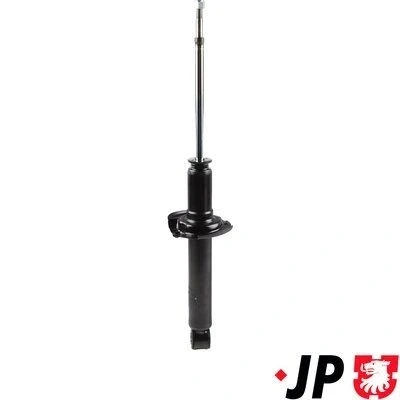 Abbildung von JP GROUP 4852101400 Stoßdämpfer Hinterachse Gasdruck Zweirohr Federbein oben Stift, unten Auge TOYOTA: Starlet V Schrägheck, Paseo Coupe