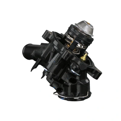 Abbildung von FEBI BILSTEIN 180396 Kühlwasserthermostat 103 mit Dichtung Temperaturschalter Gehäuse MERCEDES BENZ: C Klasse Limousine, T modell
