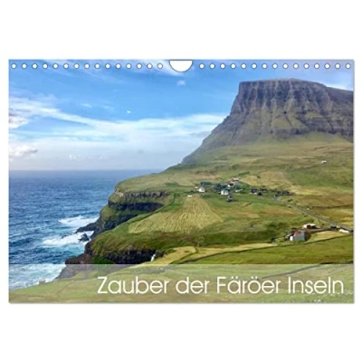 Abbildung von Zauber der Färöer Inseln (Wandkalender 2025 DIN A4 quer), CALVENDO Monatskalender