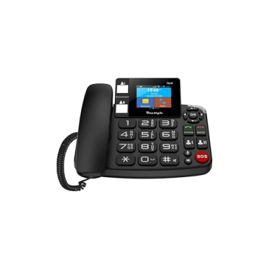 Abbildung von Onestyle Opal Tischtelefon mit WiFi, Dual SIM für Senioren geeignet Großtastentelefon (Wi Fi)