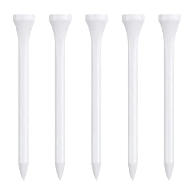 Abbildung von Zivisk Golf Tees Holz 100 Stück 83mm Bambus (Weiß)