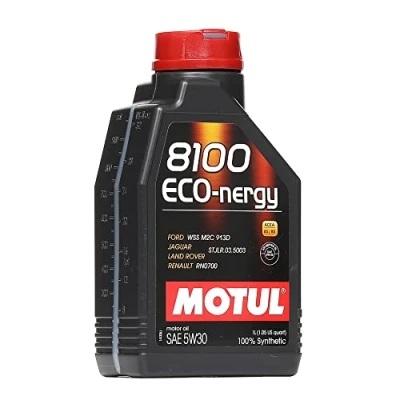 Abbildung von Motul 8100 ECO NERGY 5W 30 1l Motoröl 109231 FORD: KA Schrägheck, Galaxy Mk2 MPV, FOCUS 3 Turnier, TOYOTA: Corolla Verso, Yaris II iQ
