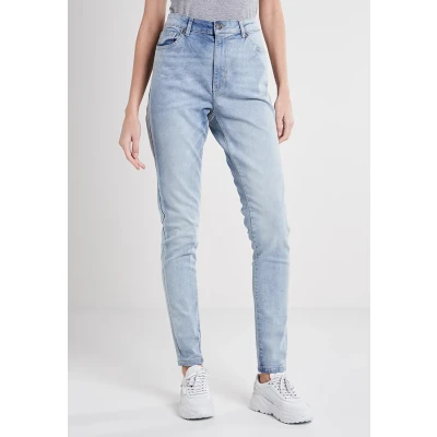 Abbildung von Urban Classics Jeans Skinny Fit, Damen, Größe: 26x32, Authentic blue wash