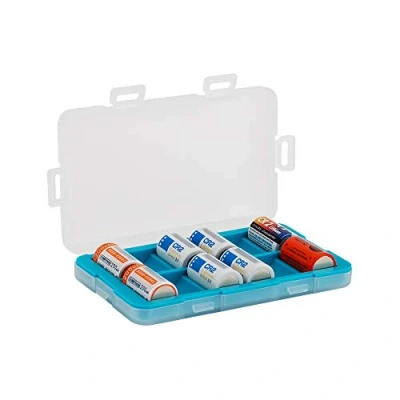 Abbildung von JJC Feuchtigkeitsfeste Batteriehülle für 12 x CR2 / CR15H270 wiederaufladbare Batterien, Aufbewahrungsbox Batterien