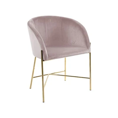 Abbildung von AC Design Furniture Nika Stuhl, Dusty Rose, B: 56 x H: 76 T: 54 cm