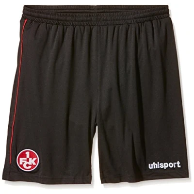 Abbildung von uhlsport Shorts FCK Auswärtsshorts 15/16, Schwarz/Chilirot, S