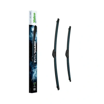 Abbildung von Valeo Everguard VSK7 Premium Silikon Flachbalkenwischblatt Kit mit verlängerter Lebensdauer X2, Längen: 530mm oder 480mm Vorne Set x2 566023