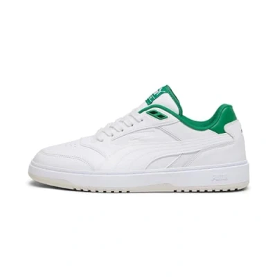 Abbildung von Puma Doublecourt Mit Plain White/Archive Green Größe: 44