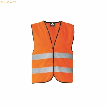 Abbildung von Korntex Warnweste Standard schwarzer Saum, XXL