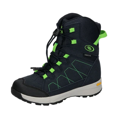 Abbildung von Brütting Snowboot/Winterstiefel für Kinder, Größe: 37, Marine lemon Schuhe