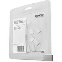 Abbildung von Lindy 40439, USB Typ C, Weiß, 10 Stück(e), g