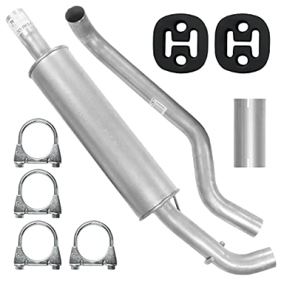 Abbildung von Mitteltopf Auspuff Mittelschalldämpfer für VW Passat B6 auch CC 1.9 TDI 2.0